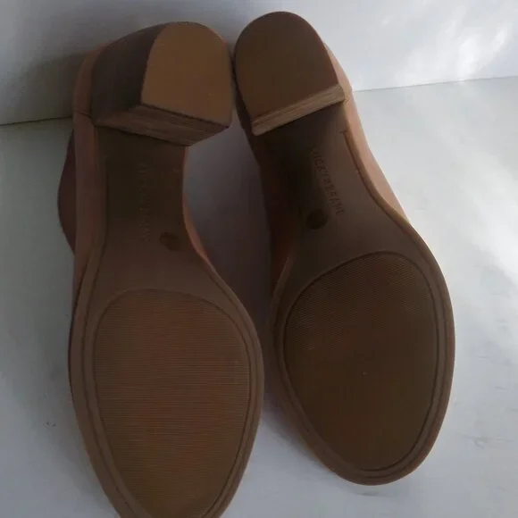 Lucky Brand, Open Toe Leather Bootie, size 10 - Picture 4 of 5